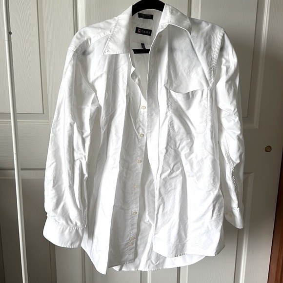 Chaps Shirts Mens Chaps White Dress Shirt Poshmark